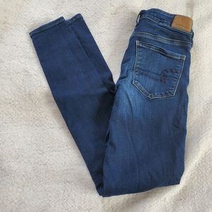 American Eagle Next Level Stretch Jeggings, Sz 2L